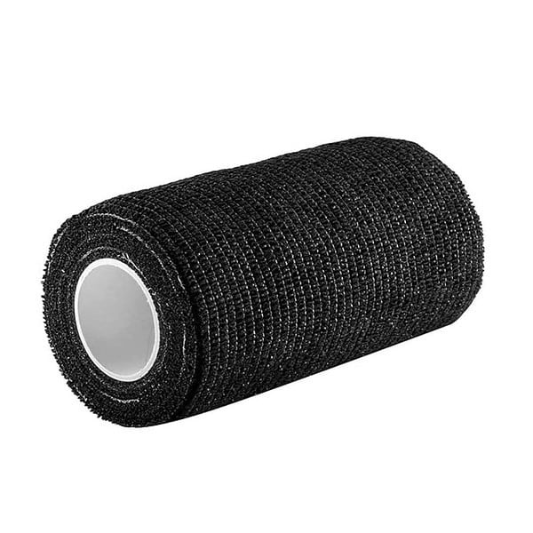 A TAPE Cohesive Crepe Bandage Black Pack of 2 3 - LXINDIA.COM