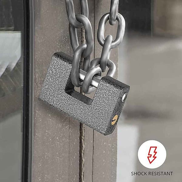 ABOUT SPACE Heavy Duty Padlock with 4 Keys Hardened Steel Security Padlock 1 - LXINDIA.COM