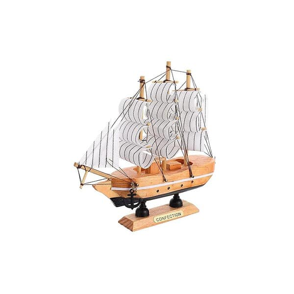 ADA Handicraft Wooden Beautiful Antique Decorative Wooden Sailing Ship Showpiece - LXINDIA.COM