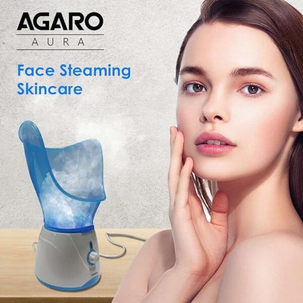 AGARO Aura Face Steamer with Facial mask and Nasal Mask2 - LXINDIA.COM