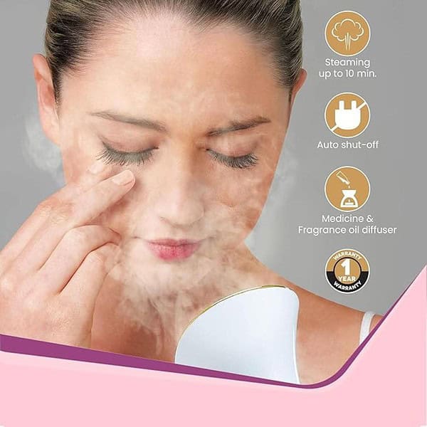 AGARO Facial Steamer With Nano Ionic HotSteaming Technology1 - LXINDIA.COM