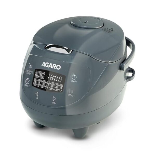 AGARO Imperial Electric Rice Cooker 2L Grey - LXINDIA.COM