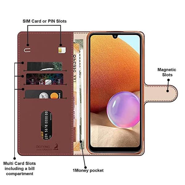 AIBEX Samsung Galaxy M05 Flip Cover - LXINDIA.COM