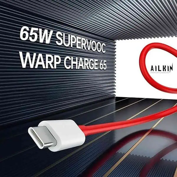 AILKIN SUPERVOOC 65W Power Adapter Charger for OnePlus with True 65W PD Charging2 - LXINDIA.COM