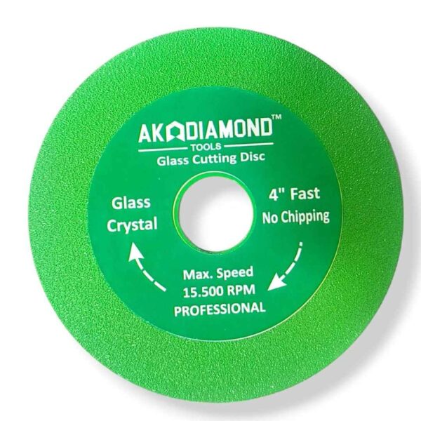 AK DIAMOND Glass Cutting Disc 4 Inch - LXINDIA.COM