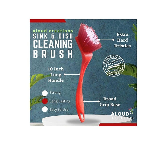 ALOUD CREATIONS Poly propylene Sink Cleaning Brush - LXINDIA.COM