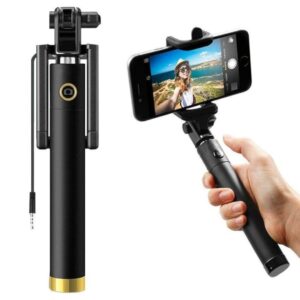 AMBLIC Wired Selfie Stick - LXINDIA.COM