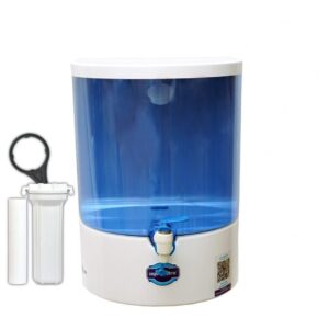 AQUAULTRA Dolphin 5 Stage Purification 9 Liter White And Blue - LXINDIA.COM