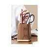 ARTIST INTERNATIONAL Wooden Pen Holder Brown - LXINDIA.COM