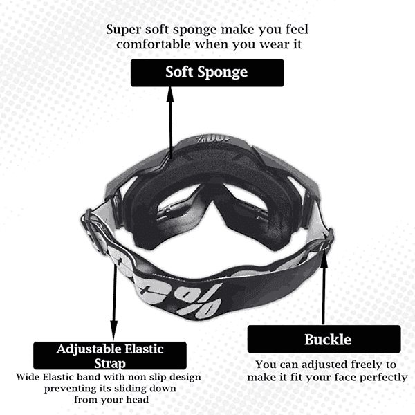 AUTOPOWERZ Goggle for multipurpose use Grey Black3 - LXINDIA.COM