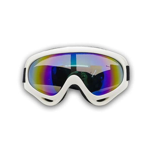 AUTOPOWERZ Goggles for bike rider White Rainbow - LXINDIA.COM