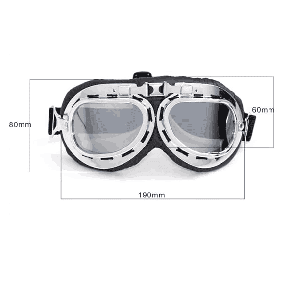 AUTOPOWERZ Motorcycle Eye Protection Glasses Goggle Yellow1 - LXINDIA.COM