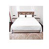 AVI 300 TC Cotton California King Size BedsheetWhite - LXINDIA.COM