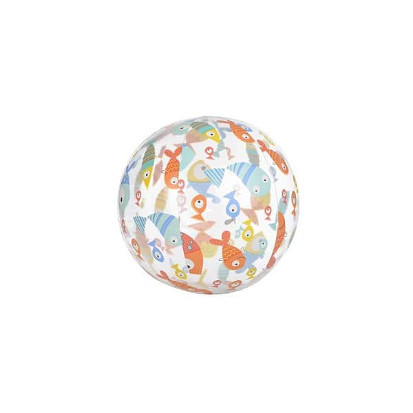 Aarushi Inflatable Beach Ball Transparent - LXINDIA.COM