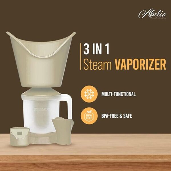 Abelia Vaporizer Steamer 3 in 1 Electric Vapour Machine Steamer1 - LXINDIA.COM