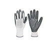 Adaamya 05 pair Reusable Industrial Hand Gloves White aand Grey - LXINDIA.COM