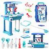 Aditi Toys Doctor Playset For Kids Blue Trolley Set - LXINDIA.COM