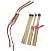 Adventure Awaits Rubber Handmade Wooden Bow And Arrow Set - LXINDIA.COM