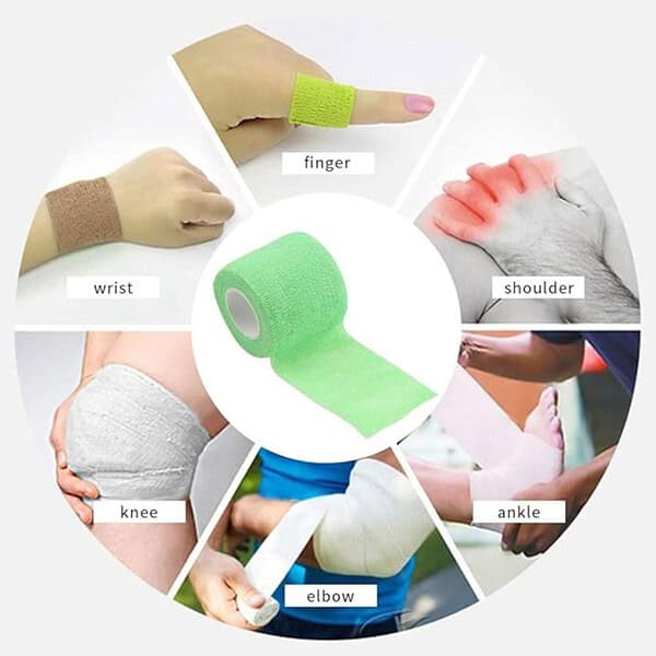 Agam A Tape Breathable Self Adhesive Wrap Cohesive Bandage Vet Wrap 3 - LXINDIA.COM