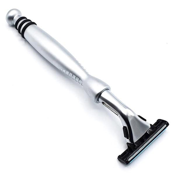 All Metal Heavyweight Gillette Sensor Compatible Razor Handle - LXINDIA.COM