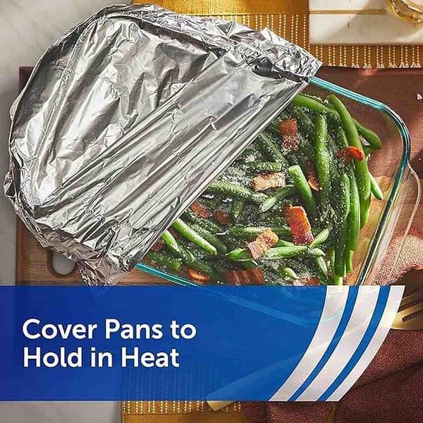 Aluminium Foil 1 kg 18 Microns Perfect for Cooking Wrapping Paper 2 - LXINDIA.COM