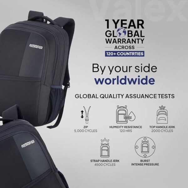 American Tourister Valex 28 Ltrs Large Laptop Backpack 2 - LXINDIA.COM