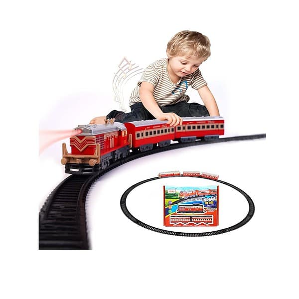 Amisha Gift Gallery Indian Passenger Toy Train Set - LXINDIA.COM