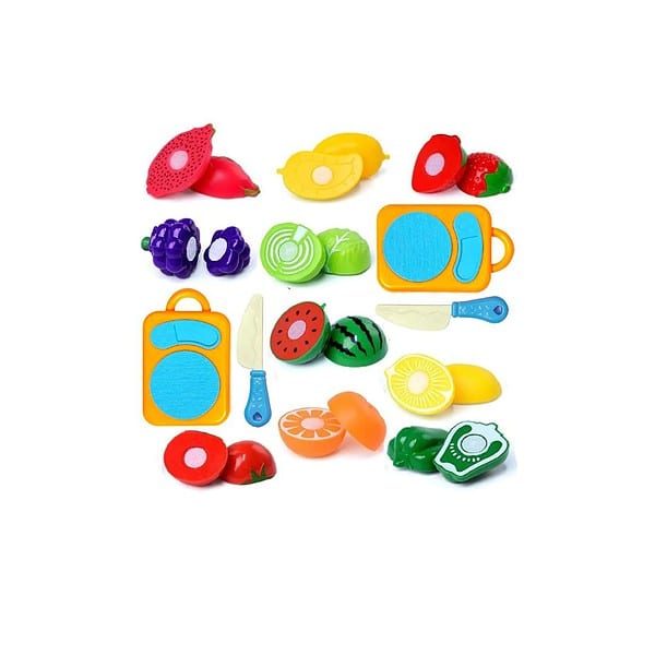 Amitasha Cutting Fruit Vegetable Play Food Kitchen Set 03 - LXINDIA.COM