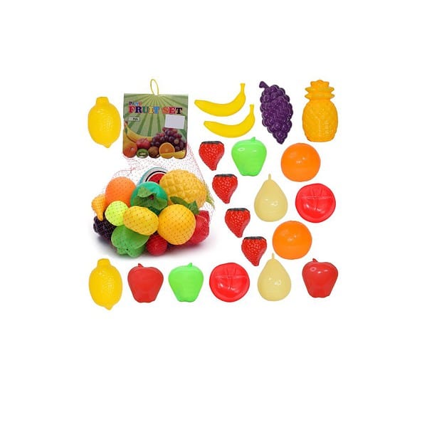 Amitasha Play Fruits Kitchen Playset 20 Pieces - LXINDIA.COM