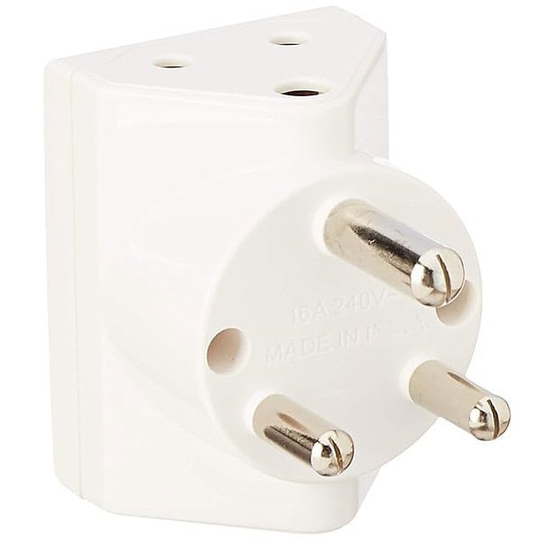 Anchor by Panasonic 16A Pilot 3 Pin Plug Multiplug Plug White 1 - LXINDIA.COM