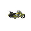 Angel Kids Motorcycle Toy Pull Back Action Green - LXINDIA.COM