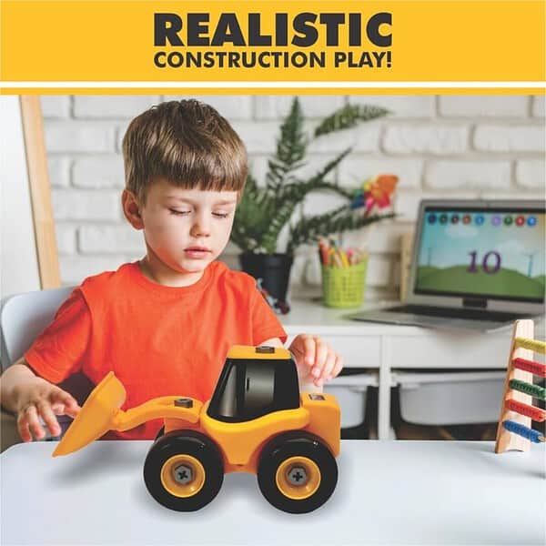 Angelkids Diy JCB Toy - LXINDIA.COM