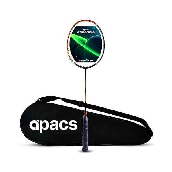 Apacs Asgardia Lite Unstrung Badminton Racket Orange - LXINDIA.COM