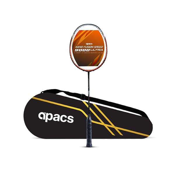 Apacs Nano Fusion Speed 9000 Ultra Badminton Racket Orange - LXINDIA.COM