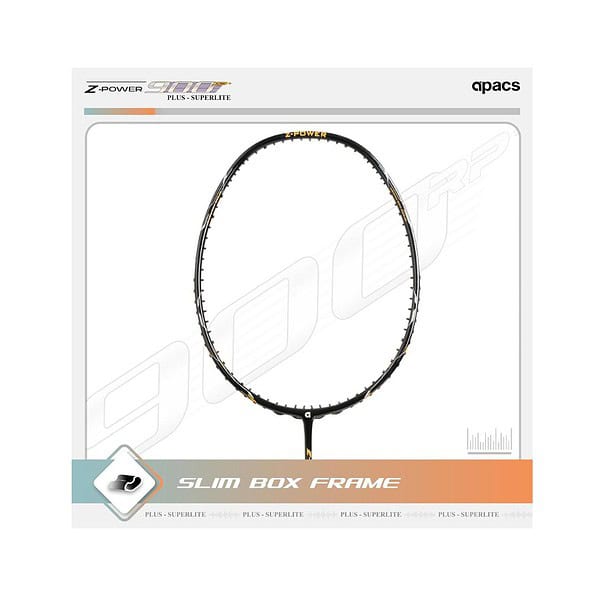 Apacs Z Power 900 RP Graphite Badminton Racket Black - LXINDIA.COM