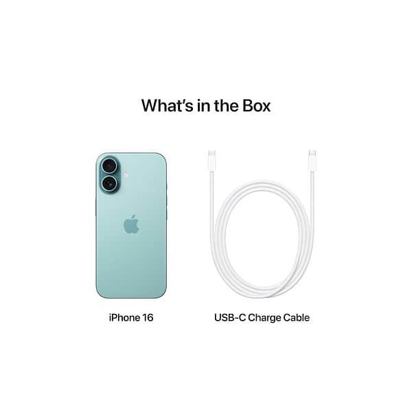 Apple iPhone 16 128 GB Teal - LXINDIA.COM