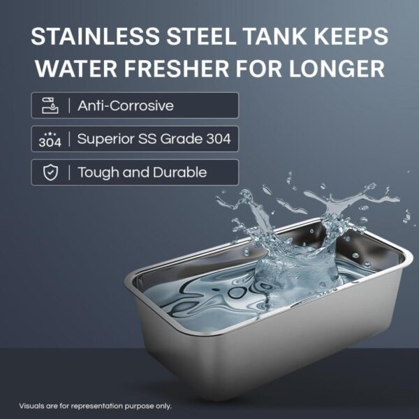 Aquaguard Ritz Stainless Steel Tank 9 Stage RO UV Active Copper Tech Water Purifier2 1 - LXINDIA.COM