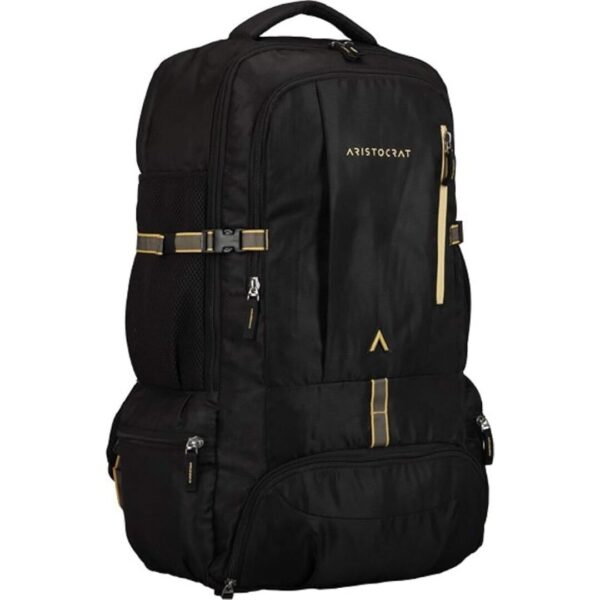 Aristocrat 45 Ltrs Black Rucksack RUCHIKEBLK Large Size 1 - LXINDIA.COM