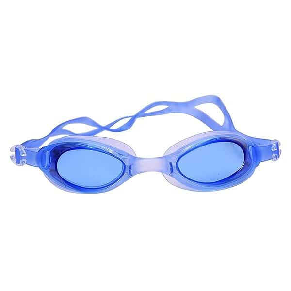 ArrowMax 100 Silicone Anti Fog Swimming Goggles Cap Earplug Noseplug Set Blue 2 - LXINDIA.COM