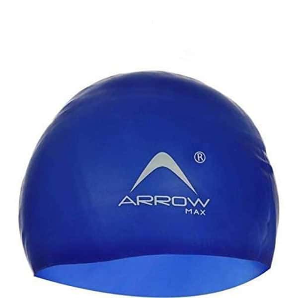 ArrowMax 100 Silicone Anti Fog Swimming Goggles Cap Earplug Noseplug Set Blue 3 - LXINDIA.COM