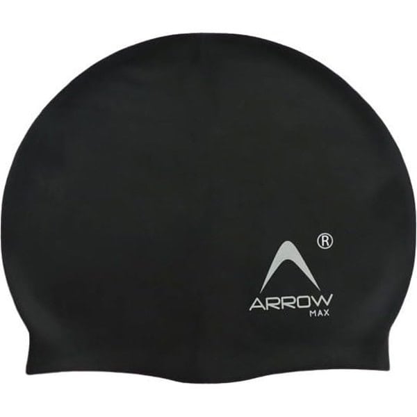 ArrowMax Swimming Kit Silicone Cap Swimming Goggle Earplugs Noseplug Black 3 - LXINDIA.COM