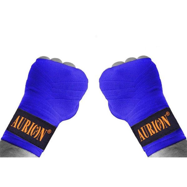 Aurion 3434 Canvas Boxing Hand Wraps 108 inch Blue - LXINDIA.COM