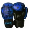 Aurion by 10 Club Longlasting Faux Leather Boxing Gloves Blue and Black - LXINDIA.COM