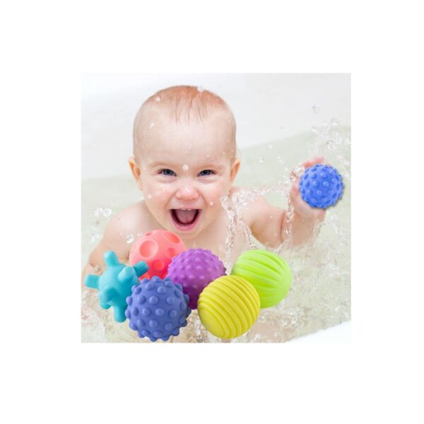 B4BRAIN Sensory Balls Toys Pack of 6 1 - LXINDIA.COM