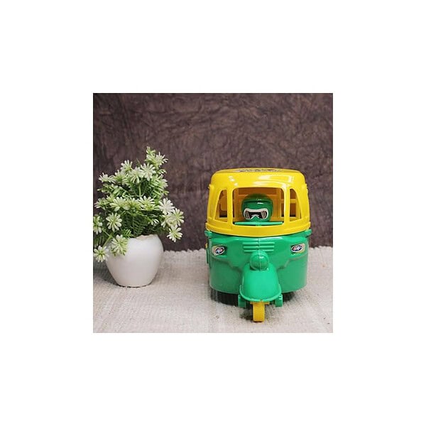 BAAL Auto Rickshaw Toys Pull Back and Go Auto Rickshaw A - LXINDIA.COM