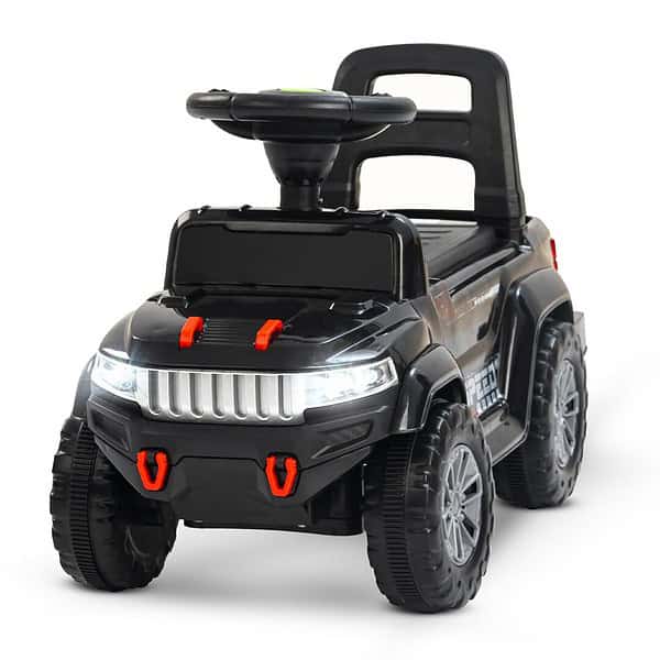 BAYBEE Baby Push Ride On Toy Jeep Black - LXINDIA.COM