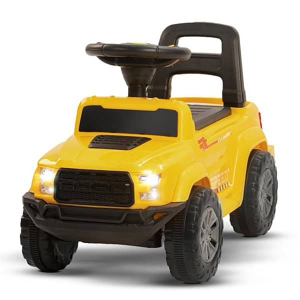 BAYBEE Baby Push Ride On Toy Jeep Yellowa - LXINDIA.COM