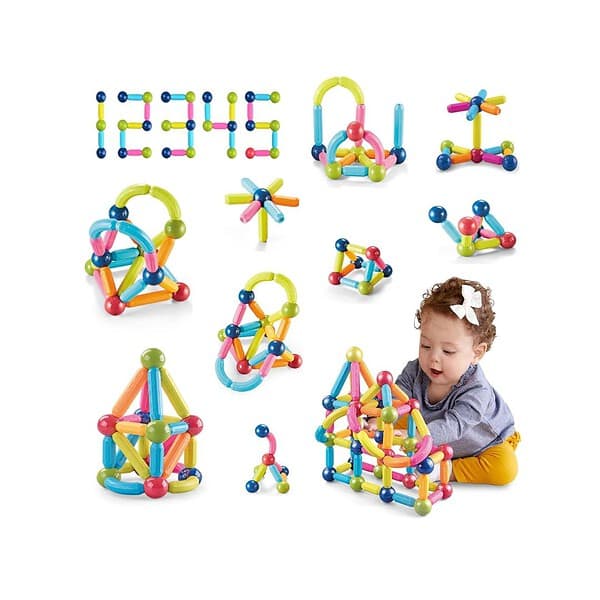 BELOXY DIY Magnetic Sticks and Balls Building Blocks Toys - LXINDIA.COM