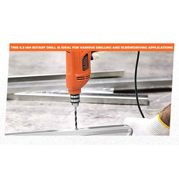 BLACK DECKER BD65RD 400W Reversible Rotary Drill1 - LXINDIA.COM