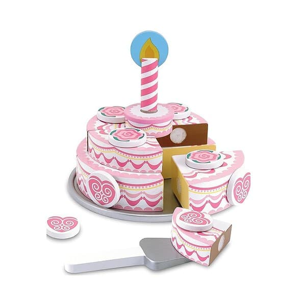 BLiSS HUES Triple Layer Party Cake Wooden Toy 01 1 - LXINDIA.COM